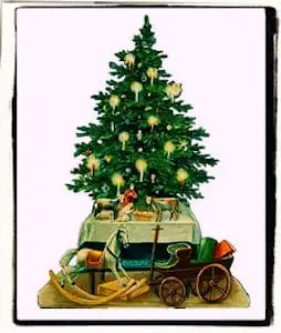 El primer árbol de Navidad